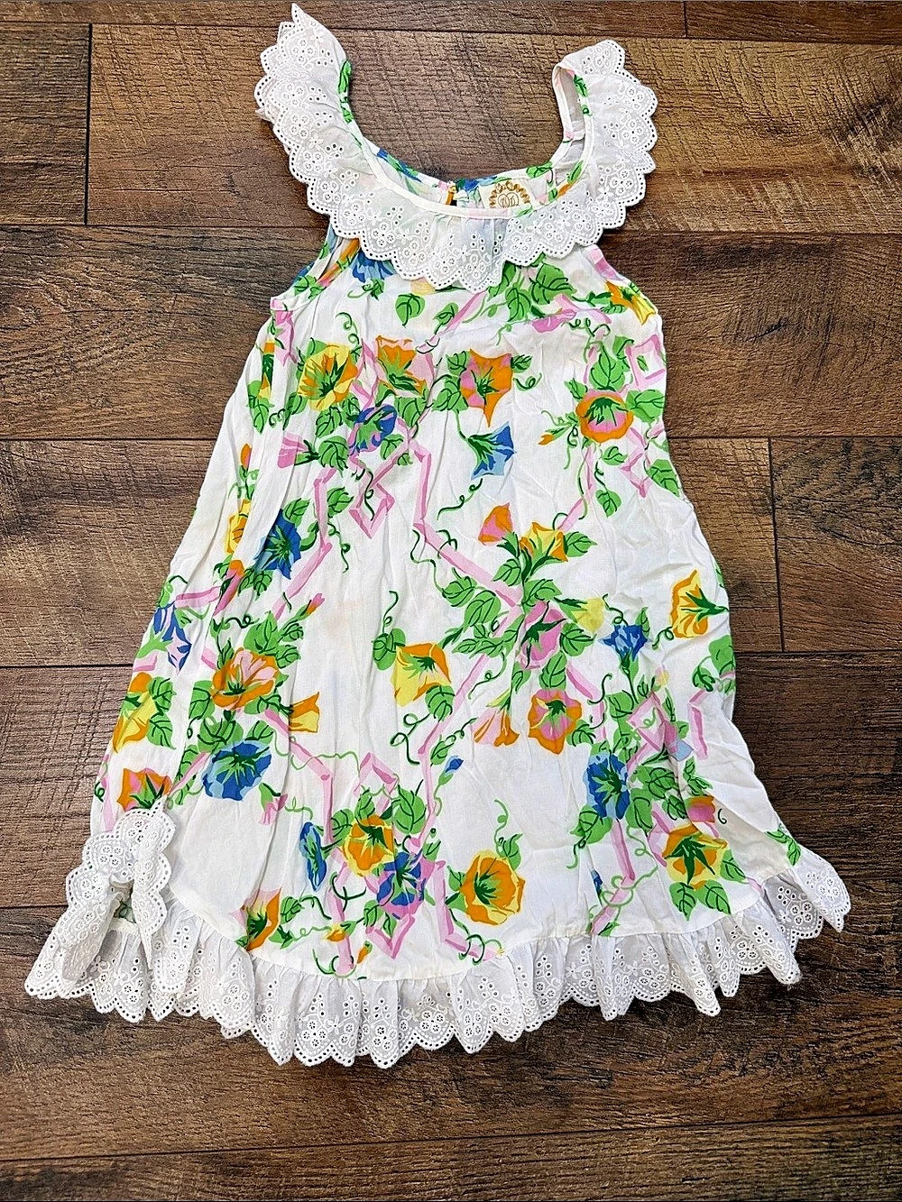 The Beaufort Bonnet Company Girls Floral Dress Size 8Y Like New